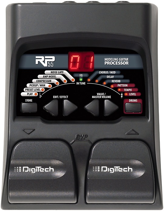 DigiTech RP55 multi effects pedal