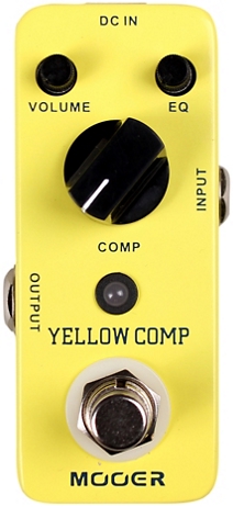 Mooer Yellow Comp compressor pedal