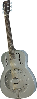 Rogue Classic Brass Body Resonator Guitar