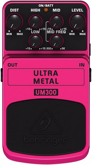 Behringer Ultra Metal UM300 Distortion Pedal