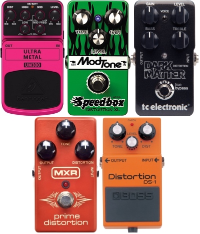 cheap distortion pedals