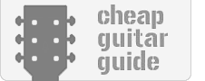 logo for cheapguitarguide.com