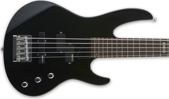 cheap 5 string bass guitar by ESP