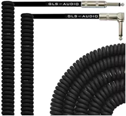 GLS Audio curly guitar cable